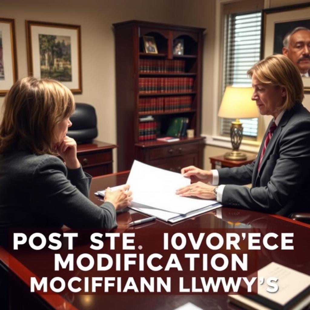 Post Divorce Modification Lawyer Powhatan County