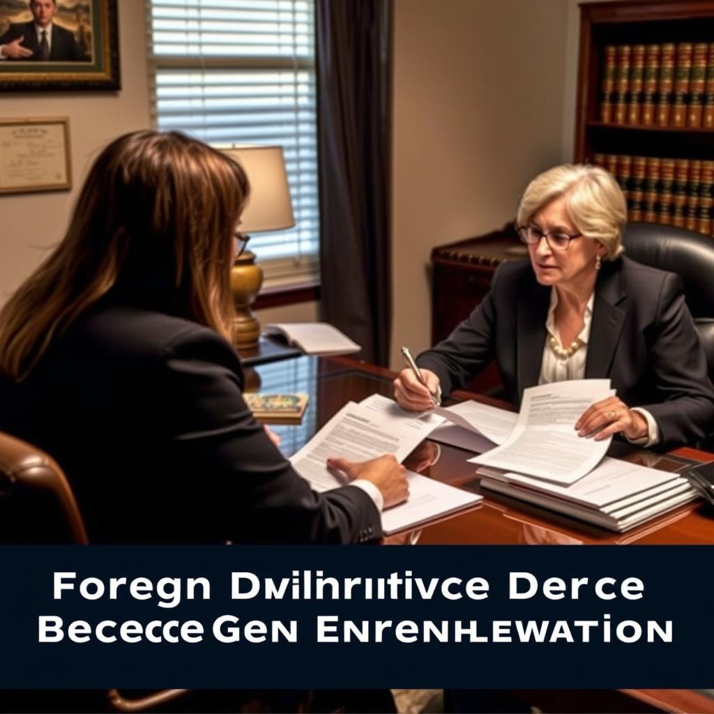 Foreign Divorce Decree Enforcement Lawyer Warren County